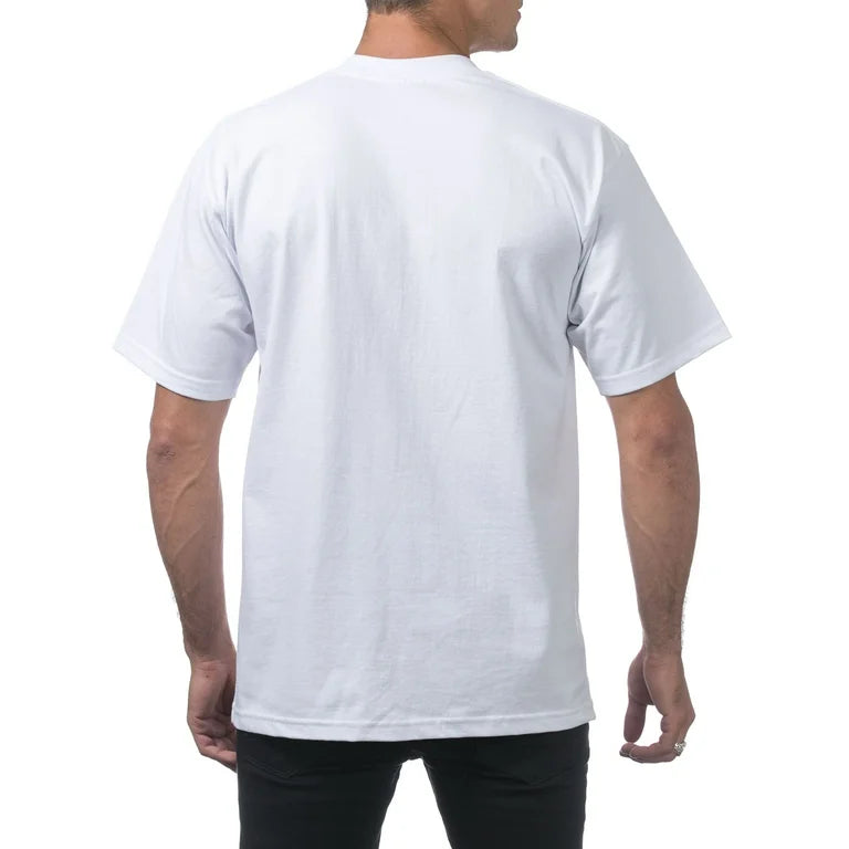 3 Pack Pro Club Men's T-Shirt 100% Cotton-Short Sleeves