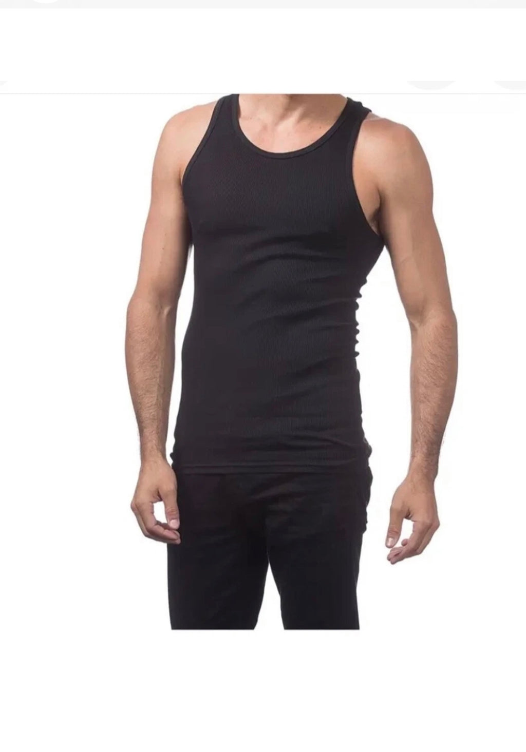 PRO Club A-Shirt 3 Pack Ribbed Cotton Tank Top