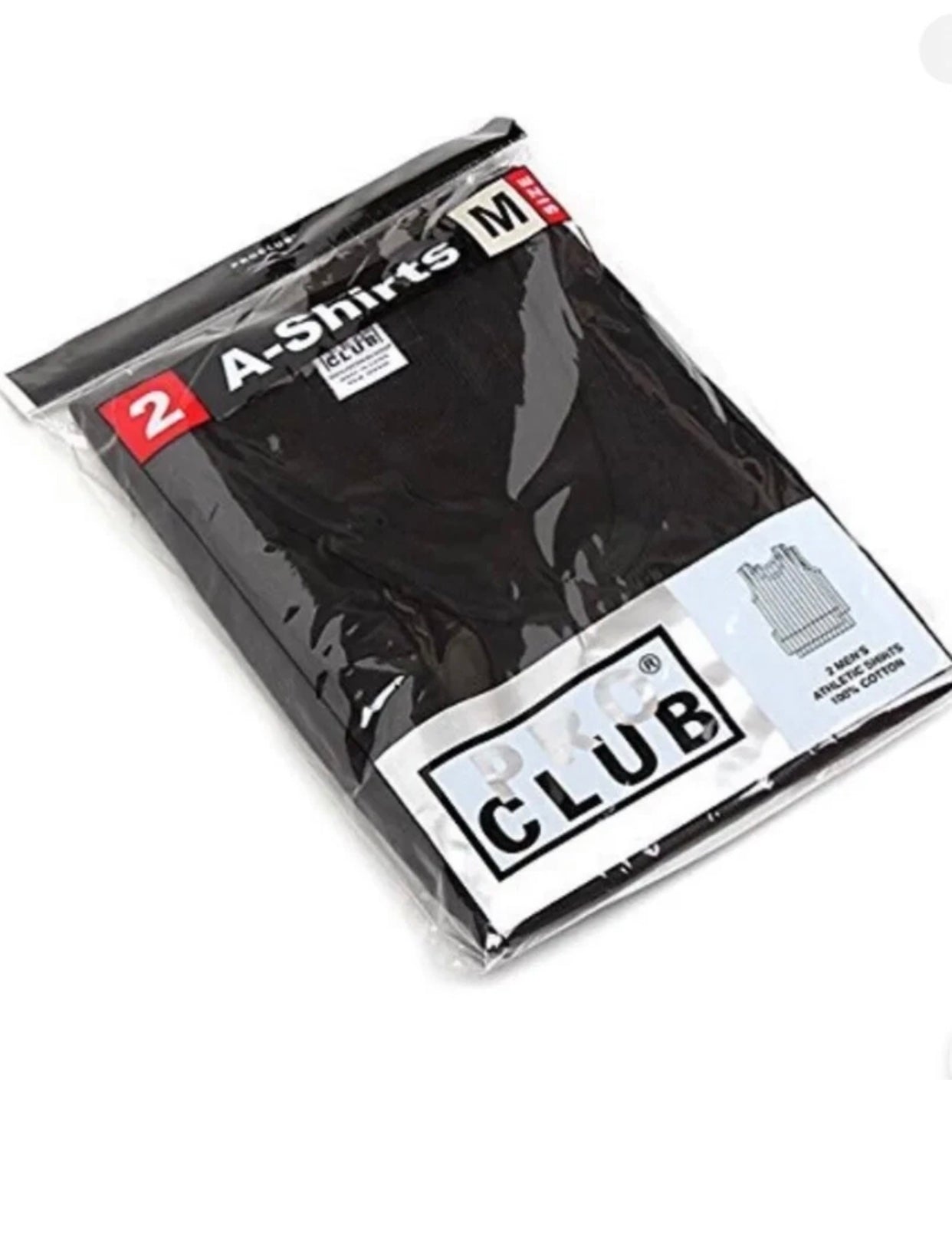 PRO Club A-Shirt 3 Pack Ribbed Cotton Tank Top
